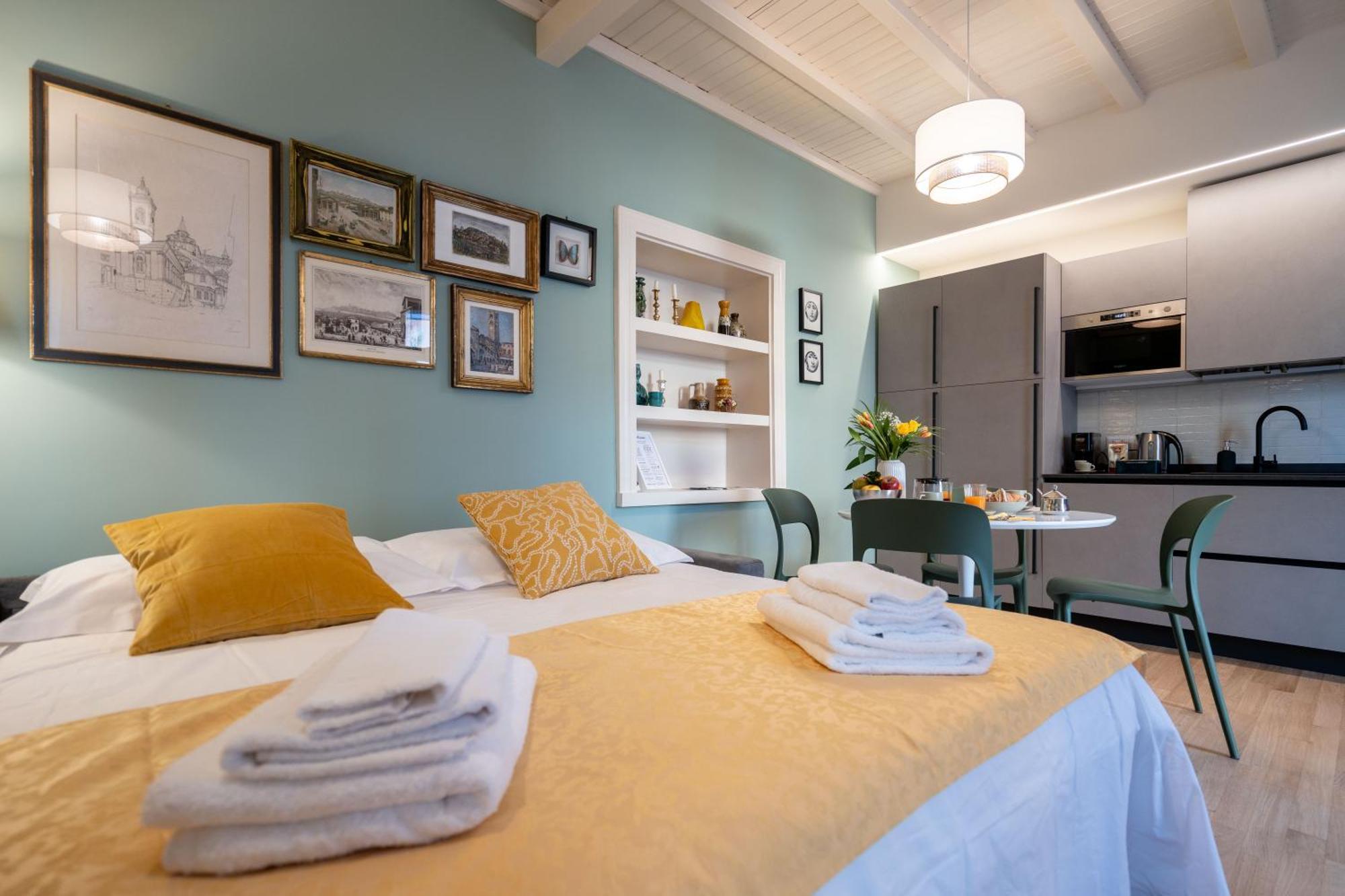 La Farfalla Blu - Boutique Apartment Bergamo Exteriér fotografie